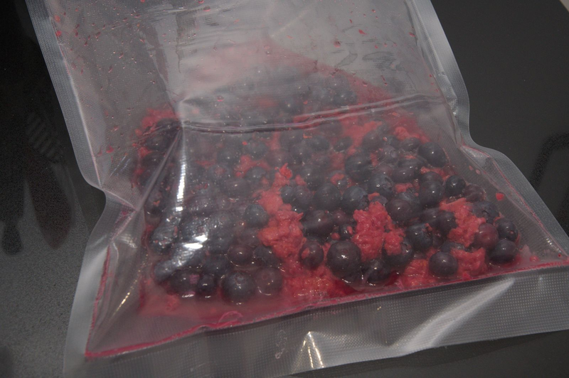 Bag puffed up after 2 days fermenting.